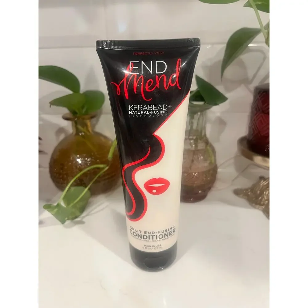 Perfectly Posh End Mend Kerabead Split End Conditioner 6 oz NEW Sealed Rare